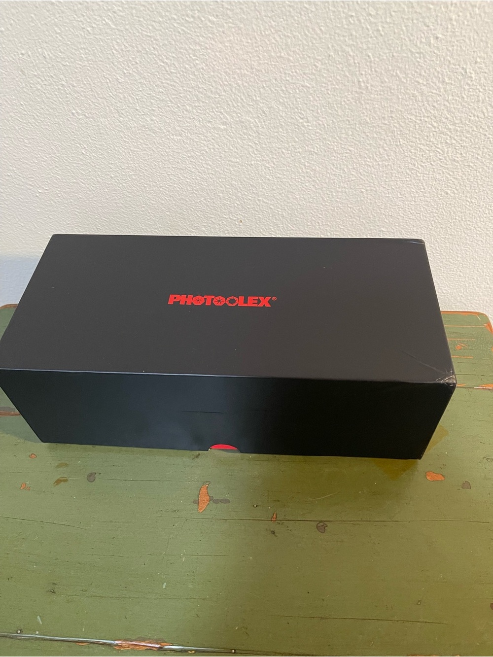 Photoolex Black Box with Red Logo